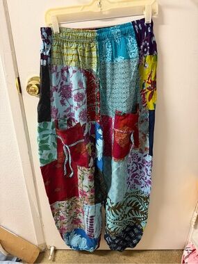 Patchwork Multicolor Pants